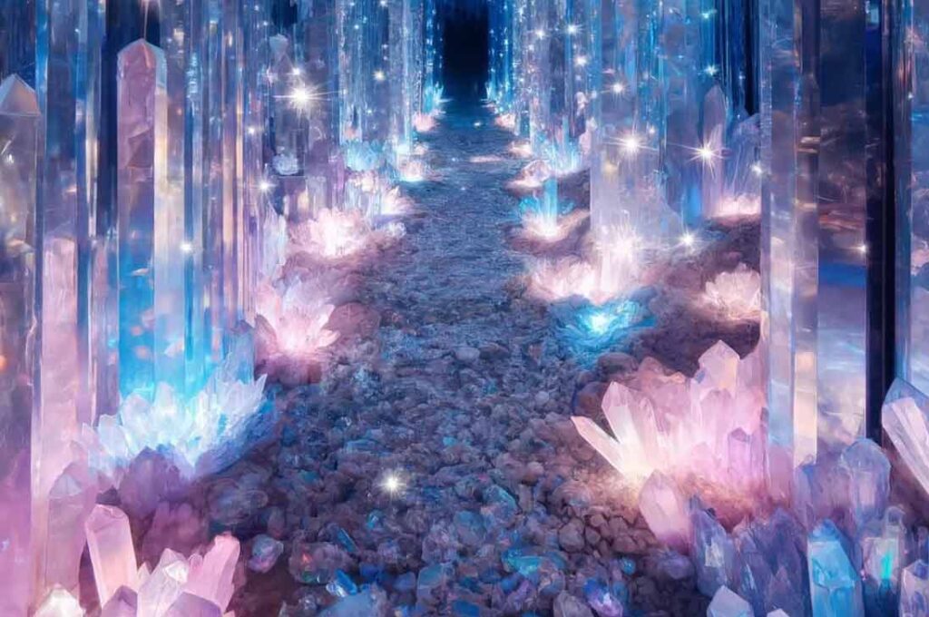 The Crystalline Kingdom: A Gateway to Divine Consciousness and Healing